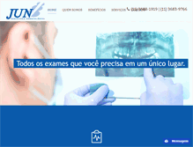 Tablet Screenshot of junradiologia.com.br